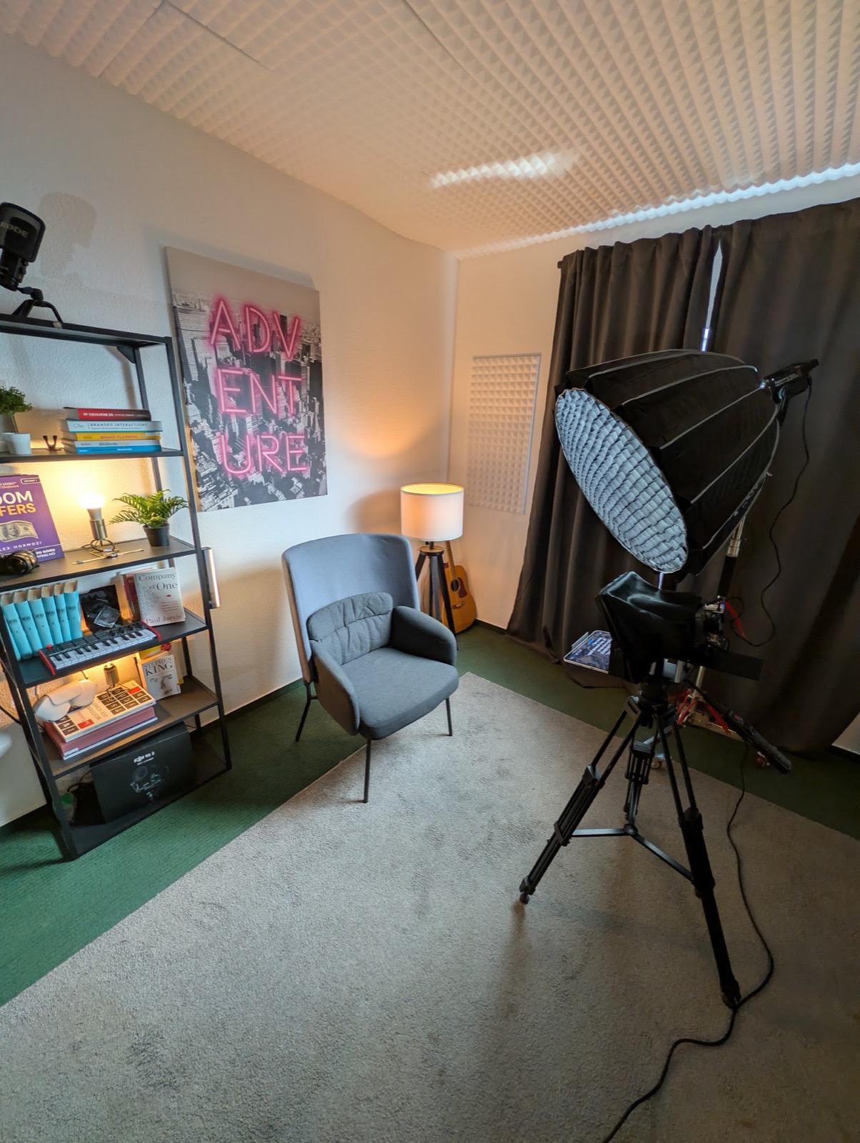 Interview Setup im Studio